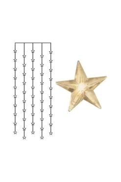 Hot Star Trading Lysgardin 90x200 LED Gennemsigtig