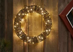 Best Star Trading Outdoordecoration Vicke krans Brun