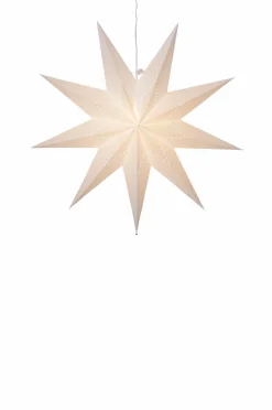 Clearance Star Trading Paperstjerne Lysa 60cm Hvid