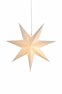 Discount Star Trading Papirstjerne Sensy Hvid