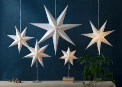 Discount Star Trading Papirstjerne Sensy Hvid