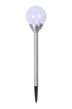 Discount Star Trading Solcellelampe Gångljus Krom