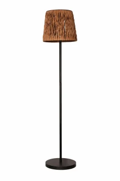 Discount Star Trading Solcellelampe Cesta 127 cm Brun