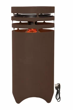 Discount Star Trading Solcelle lanterne marron 40cm Brun