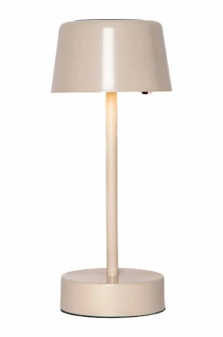 Star Trading Solcellebordlampe Solei Beige