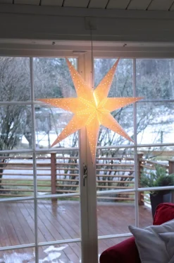 Sale Star Trading Stjerne Sensy 100cm Hvid