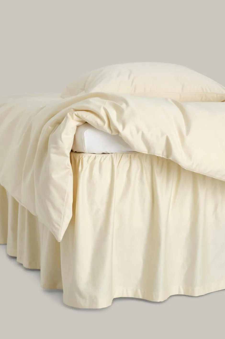Clearance Staycation Sengekappe Fancy Loose Fit 52 cm Fløde af tandsten