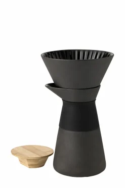 Outlet Stelton Kaffebrygger Theo 600 ml Sort mat sort