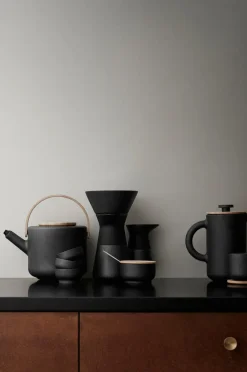 Outlet Stelton Kaffebrygger Theo 600 ml Sort mat sort