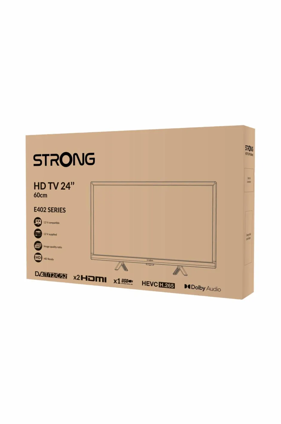 Strong LED-TV 24 230/12volt Srt24he4023 No color