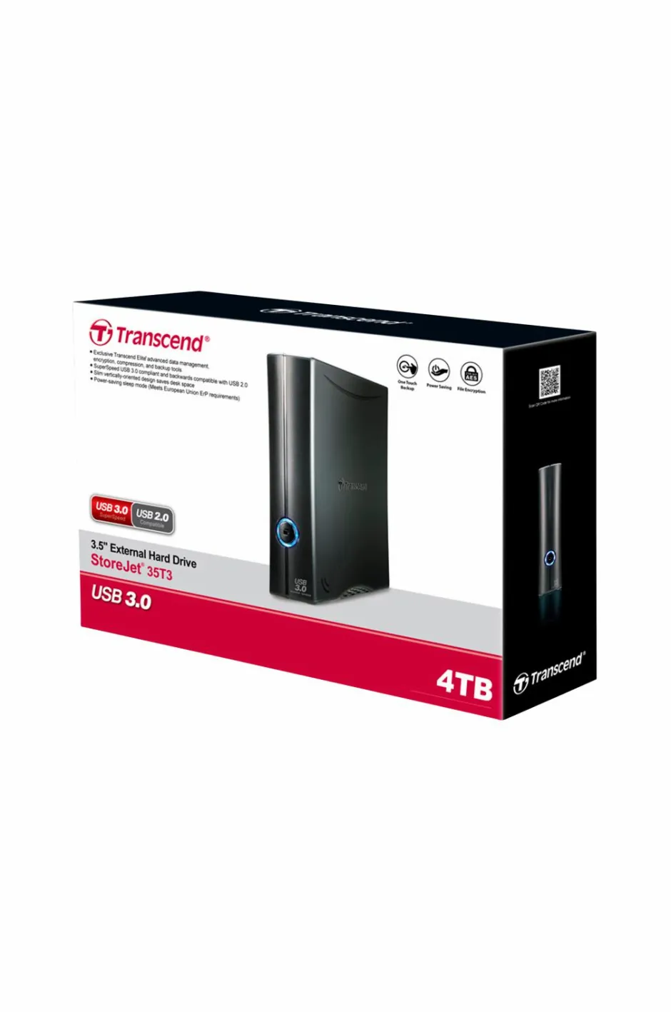 Online Transcend HDD StoreJet 3.5 4TB USB3