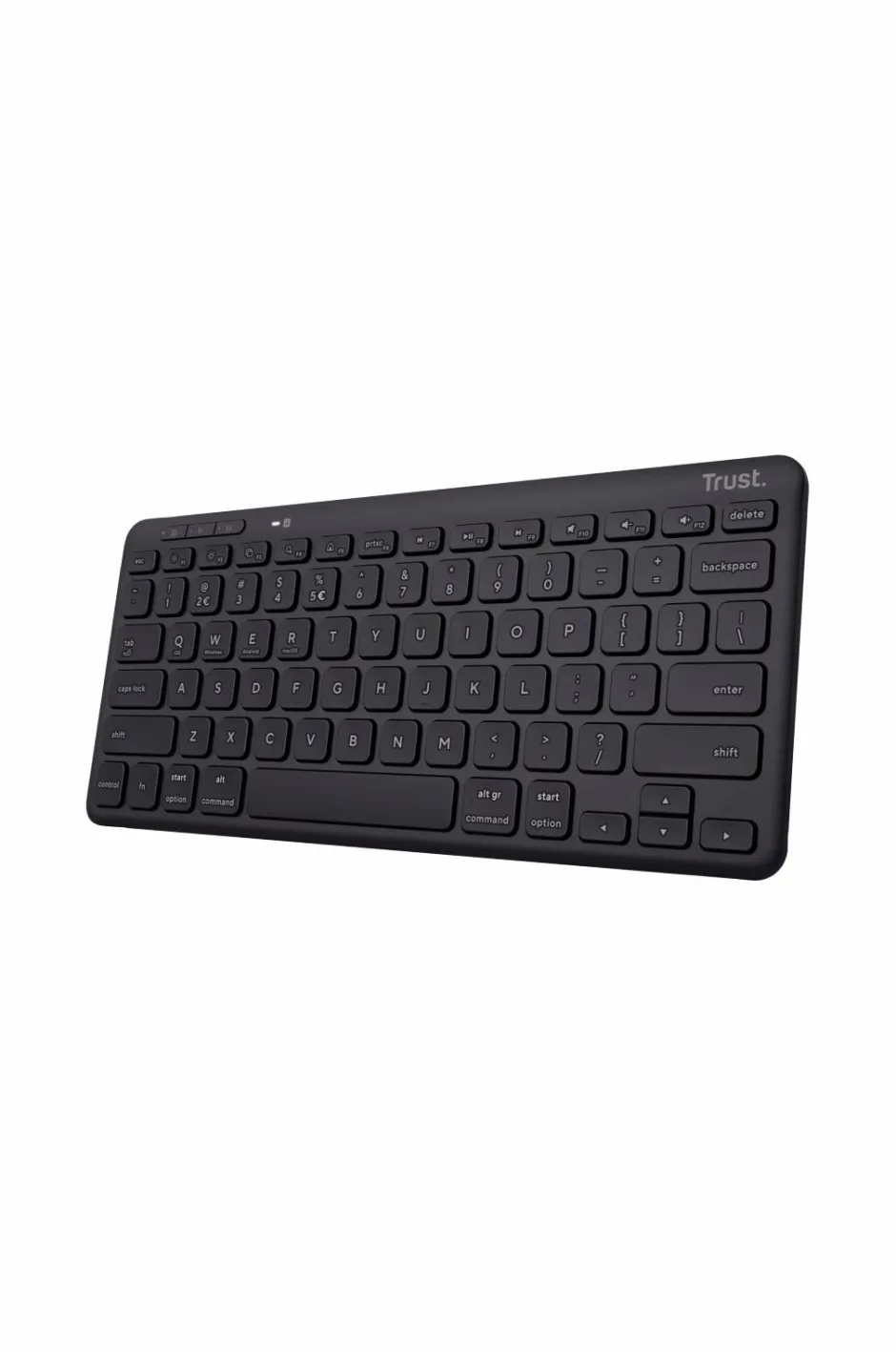 Trust Trådløst tastatur Lyra Compact Nordic Layout No color