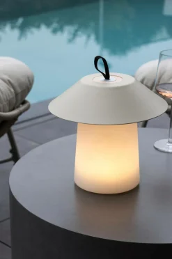 Hot Venture Home Bordlampe Rubu Beige