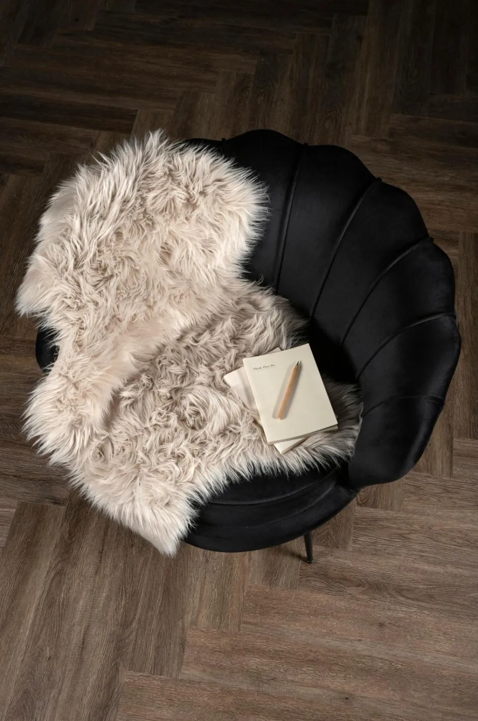 Discount Venture Home Fåreskind Katy Beige