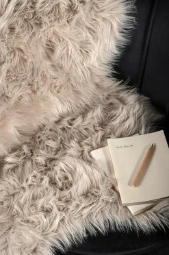 Discount Venture Home Fåreskind Katy Beige