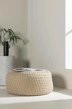 Hot Venture Home Puf Sam Beige
