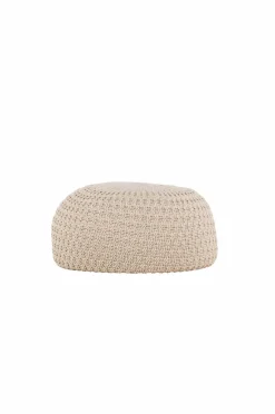 Venture Home Puf Sam Beige