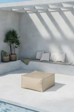 Best Venture Home Rambo ottoman Beige