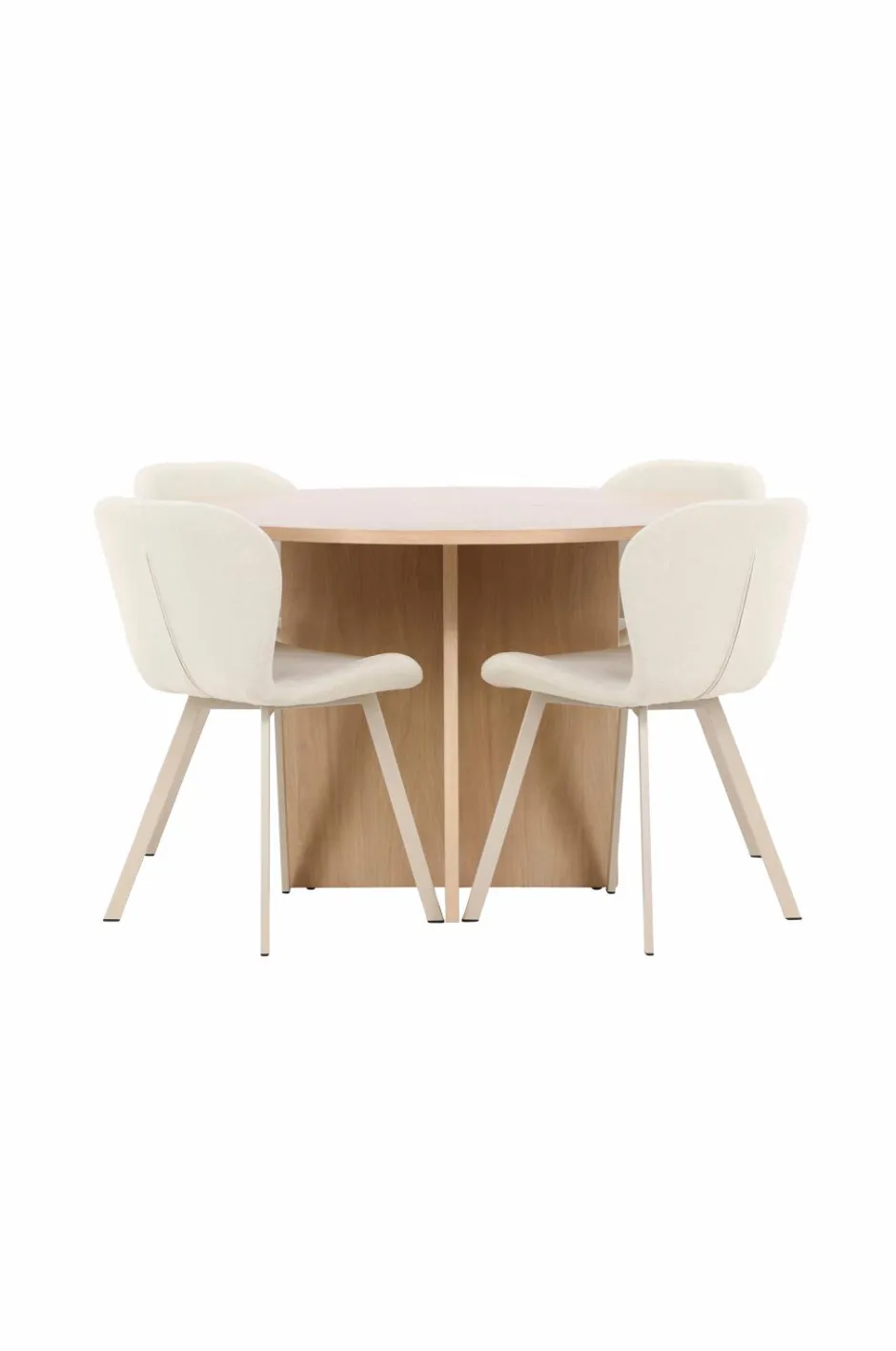 Best Venture Home Spisebord Strada med Lilja-stol Beige