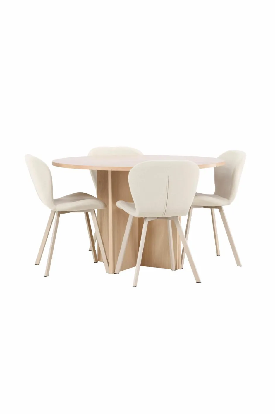 Best Venture Home Spisebord Strada med Lilja-stol Beige