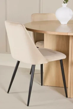 Discount Venture Home Spisebord Strada med stol Night Beige