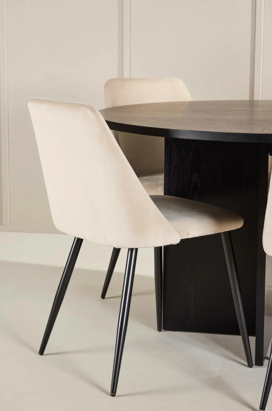 Best Venture Home Spisebord Strada med stol Night Beige