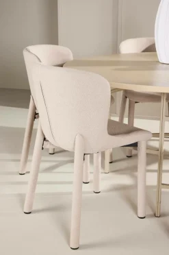 Venture Home Spisebord Copenhagen med Astoria-stol Beige