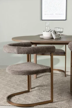 Discount Venture Home Spisegruppe Andy med stole Morning Brun