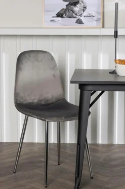 Best Venture Home Spisegruppe Tempe med 2 stole Eva Black