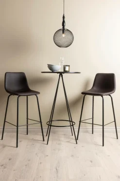 Venture Home Spisegruppe Bistro med 2 stk. stole Alexi Black