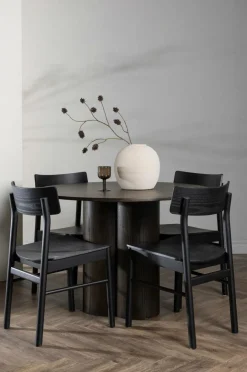 Venture Home Spisegruppe Olivia og stolene Montros Sort