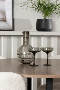 Hot Venture Home Spisegruppe Durango med 4 stk. stole Edina White