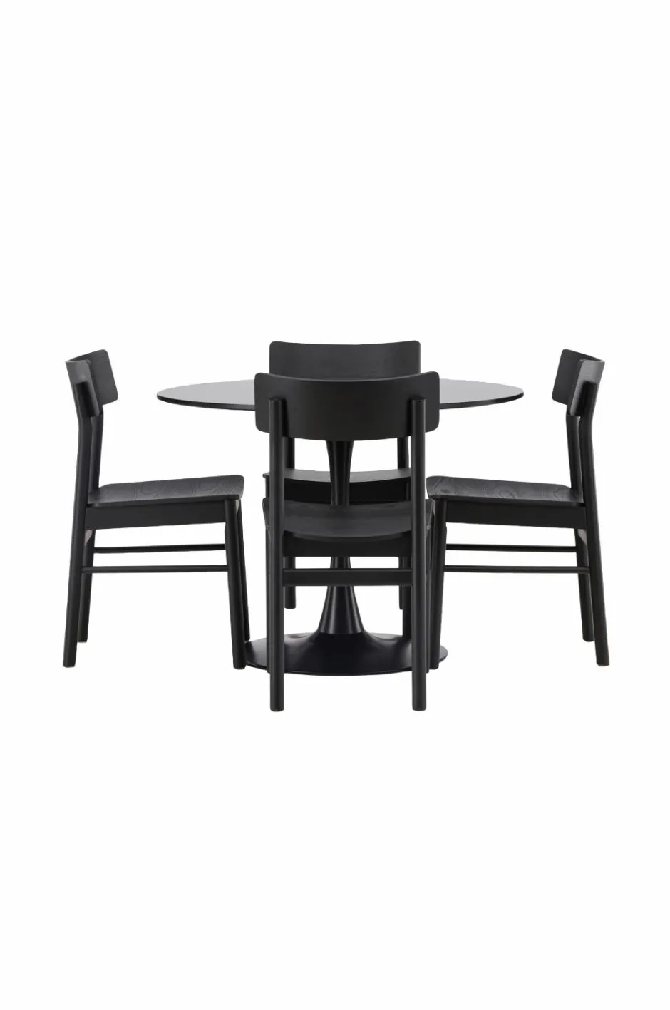 Venture Home Spisegruppe Glade og stolene Montros Sort
