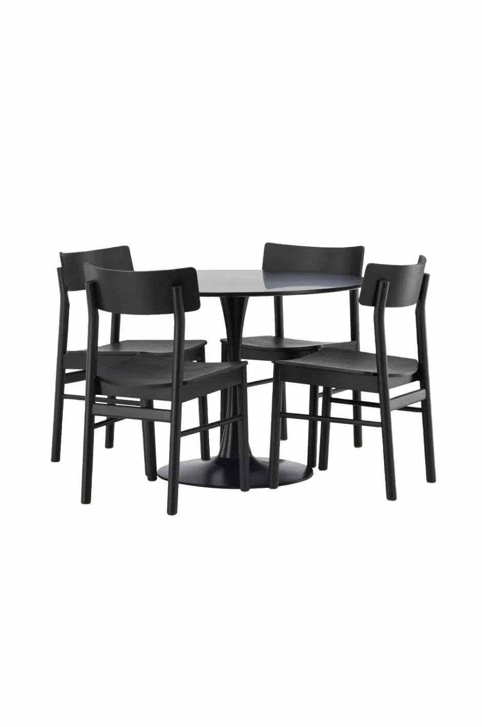 Venture Home Spisegruppe Glade og stolene Montros Sort