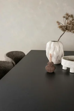 Best Venture Home Spisegruppe Vail med 6 spisebordsstole Modesto Brun and mat sort