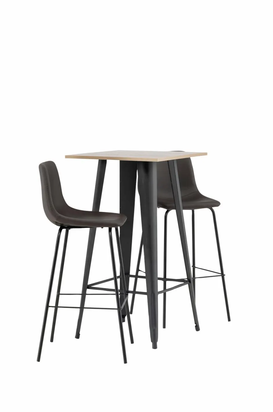 Venture Home Spisegruppe Tempe med 2 stole Alexi Walnut