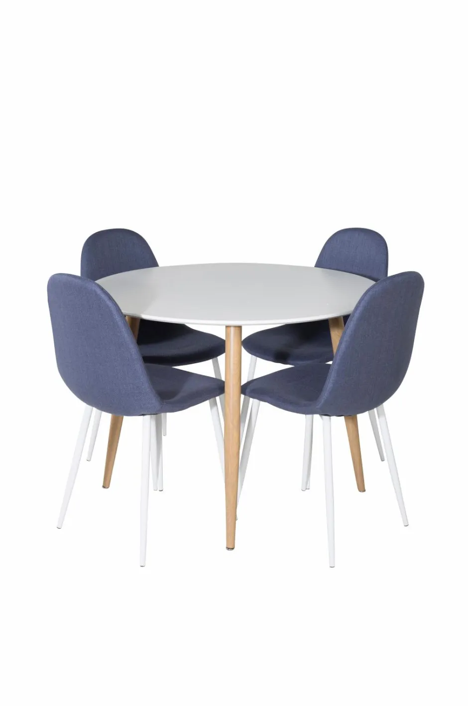 Discount Venture Home Spisegruppe Plaza med stole Polar Blå