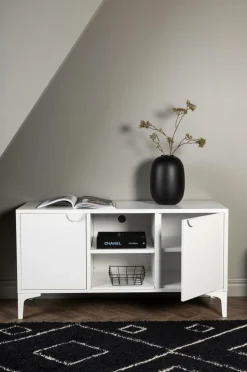 Best Venture Home TV-bænk Piring Sort/hvid