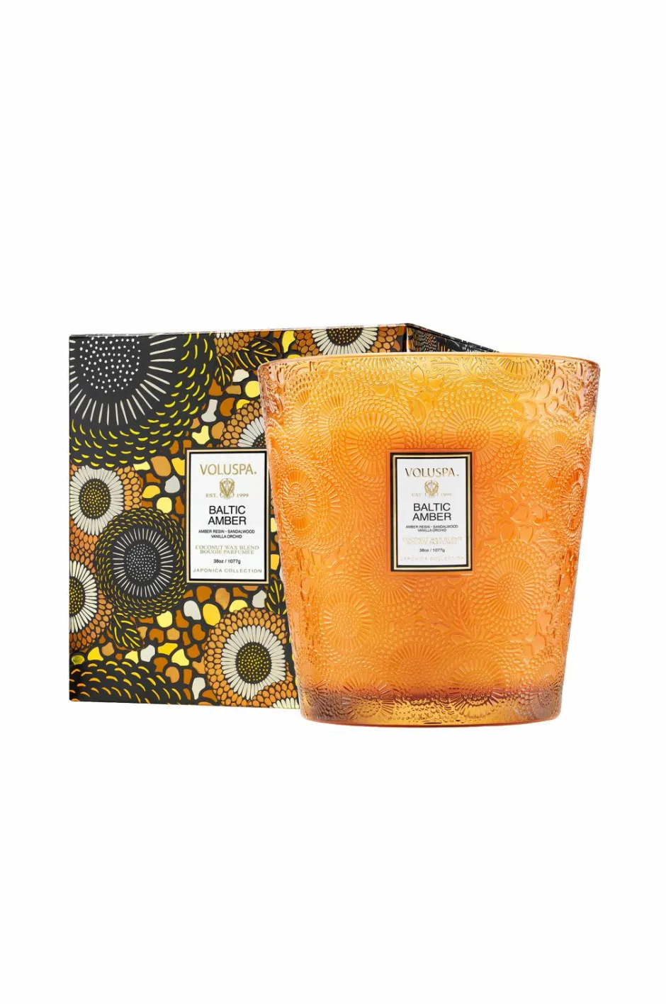 Best Voluspa Baltic Amber Boxed Luxe Jar Candle 80H No Color