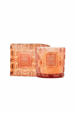 Clearance Voluspa Spiced Pumpkin Latte Classic Boxed Candle 60H Ingen farve
