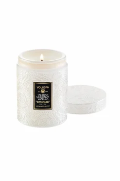 Clearance Voluspa Tahitian Coconut Vanilla Small Jar Candle 50 H Ingen farve