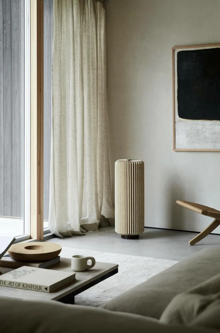 Outlet watt & VEKE Alba gulvlampe Naturlig