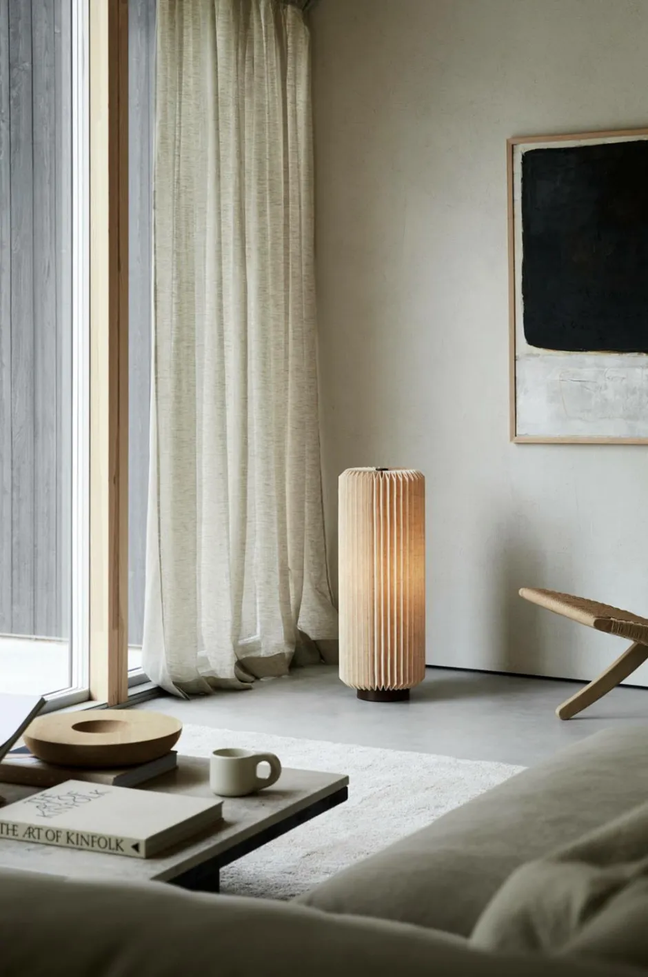 Outlet watt & VEKE Alba gulvlampe Naturlig