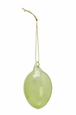 Wikholm Form Glass Egg i æske Grön