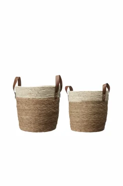 Best Wikholm Form Kurv Enna S/2 Natur/Offwhite