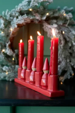 Outlet Wikholm Form Lysestage Santa Red