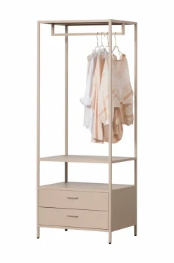Clearance WOOOD Ferris Åben garderobe Sand
