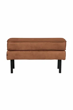 Discount WOOOD Fodskammel Rodeo Cognac