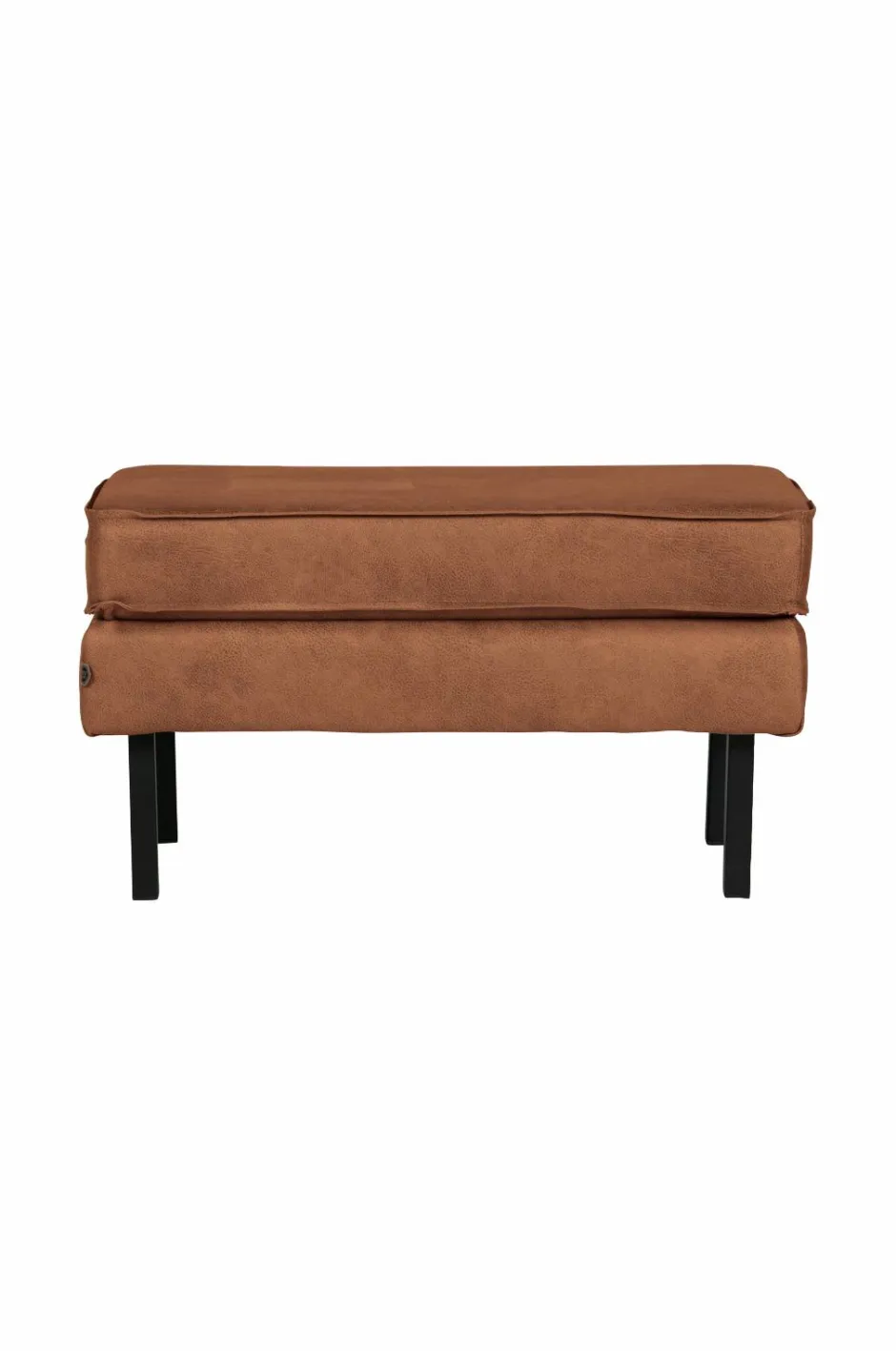 Discount WOOOD Fodskammel Rodeo Cognac