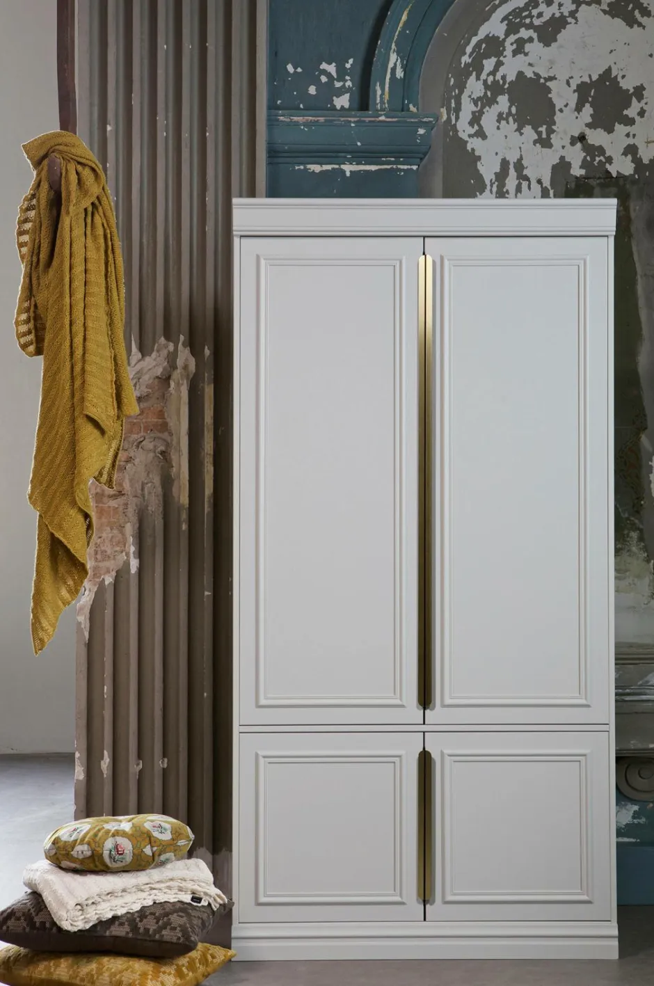 Best WOOOD Garderobeskab Organize, 215x110x62 cm Mist